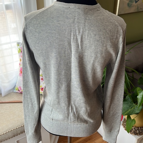 Ann Taylor Cotton Blend Gem Sweater - Picture 2 of 2